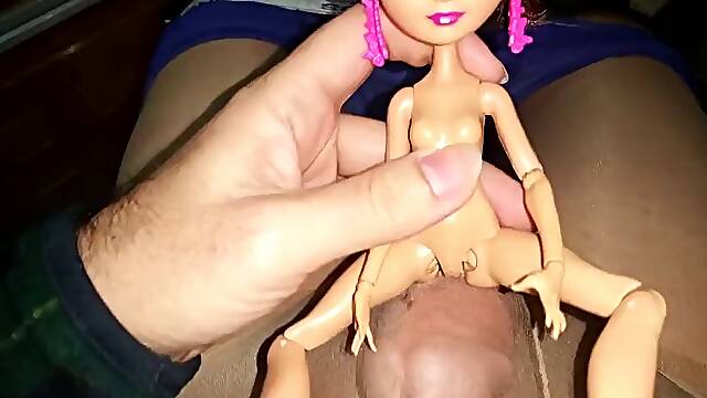 Barbie Makes me cum Twice in Pantyhose
