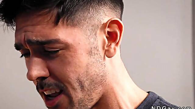 Frat gays sucking and anal fucking on the sofa