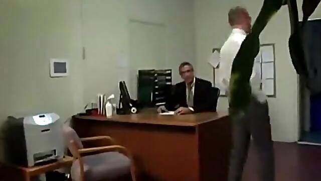 Mandy fuck guy in office