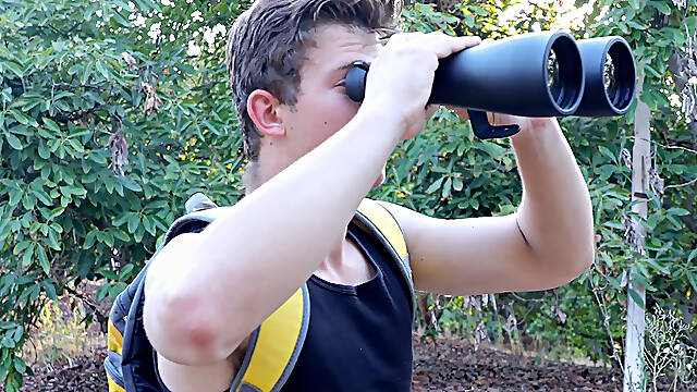 NEXTDOOR STUDIOS Hiker voyeuring on a gay man