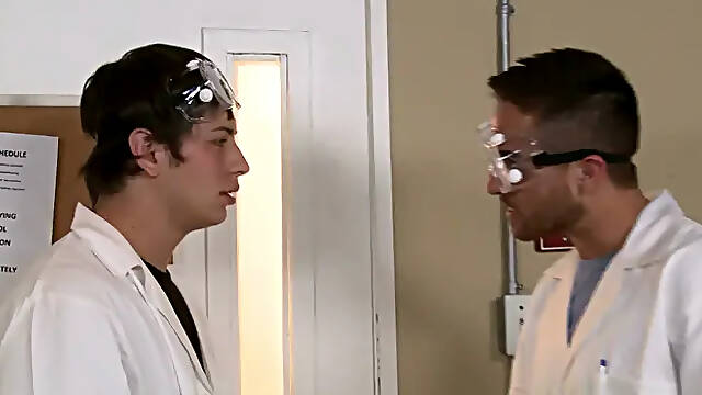 Big Dicks At School: Big Dicks In Chemistry Lab