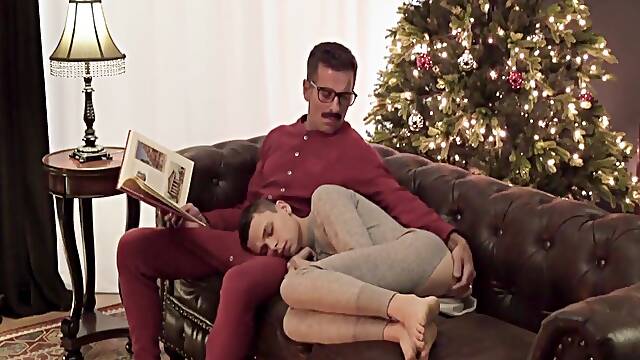 Xxx-pornGay.com - Mustached stepuncle Mitch Cox cums in my smooth ass