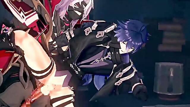Rerir Screws Flins - Genshin Impact Animation Comics