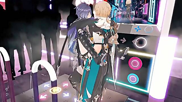 Varka x Flins - Genshin Impact Queer Manga Animated Comics R34