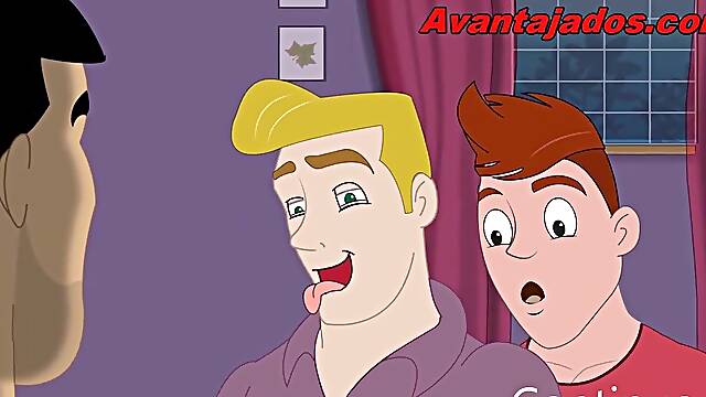 Homo Porn Toon Paying the Rent