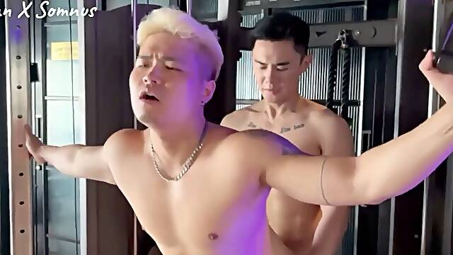 The Wonderland of Gym - Alan no condom porks Somnus in Gym