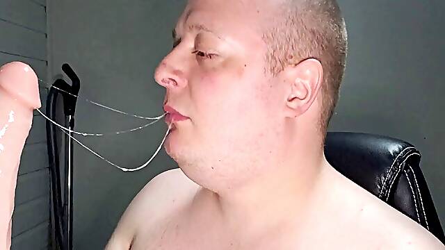 Gargle new ten inch king spunk-pump elite dildo