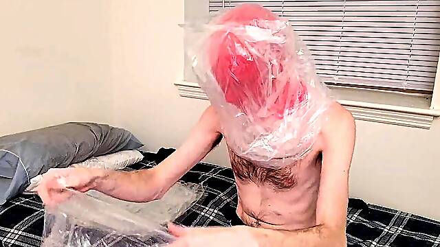 Multiple Layered Plastic Bag Breath play