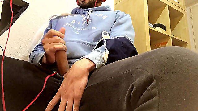 Cum In the chair