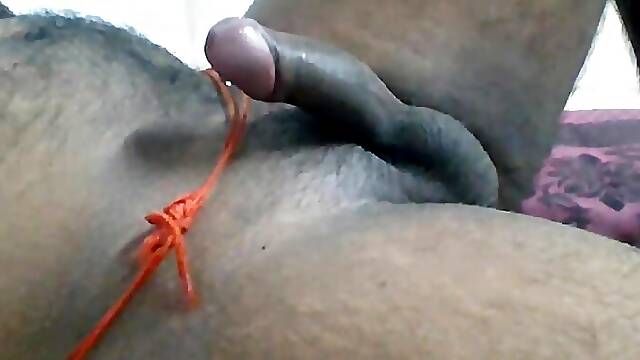 Horney Guy Showing and Mastrubating big Uncut Cock