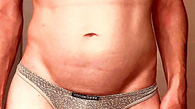 Slut Alex Gold in a new thong, do you want a Big cock in the "cunt"