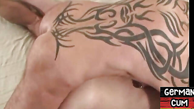 Handsome german DILF assfucking hot stud