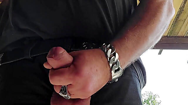 After the garden work