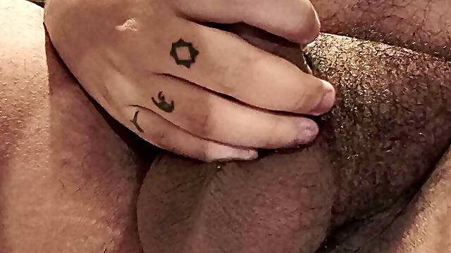 Just squirting all over my self