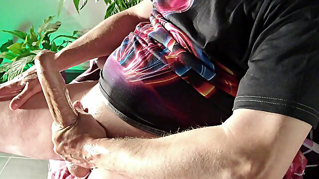 Foreskin movement cumshot 821