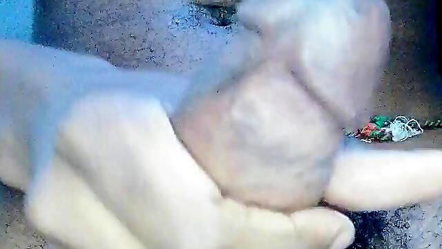 Playing with my black dick