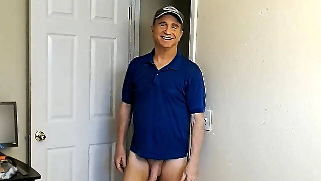 Solo Redhead Big Dick Stroke