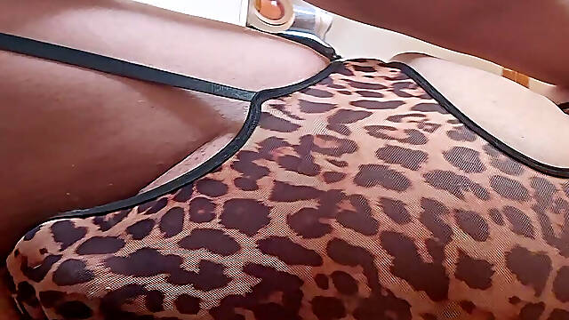 In DW and high heels