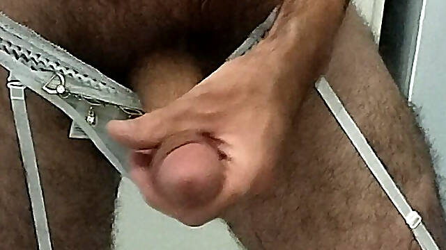 My whore after the Glory hole in my slutty outfit