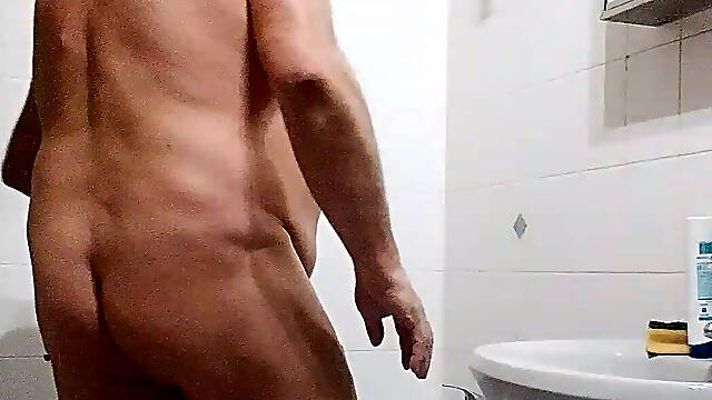 Cleaning my bathroom