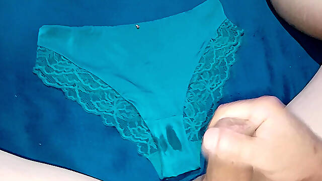 Blue panties my mother in law
