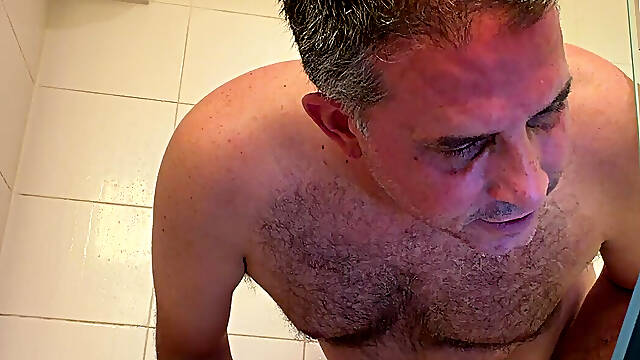 Shower, penis and butthole. Please check it out