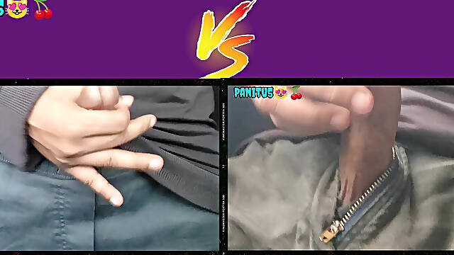 Real Desi Solo Cumshot Challenge - Two Videos Combined, Who Wins the Load Battle