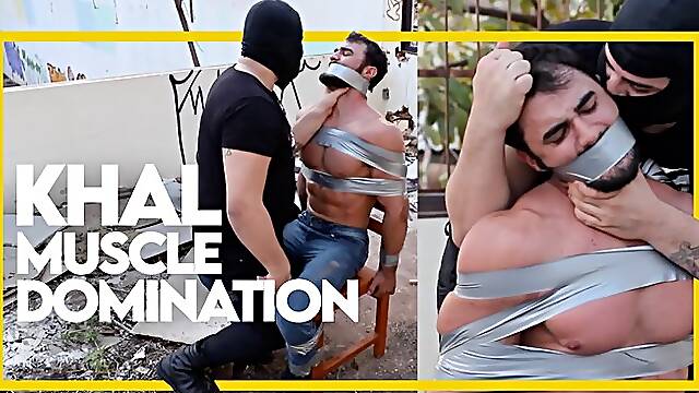 Khal dominated by Apolo - Silver Series 3 - Episode 16 (1080p) Gay Bondage - Gay Domination - Tape Bondage - Boots - Muscle - Gagged - BDSM