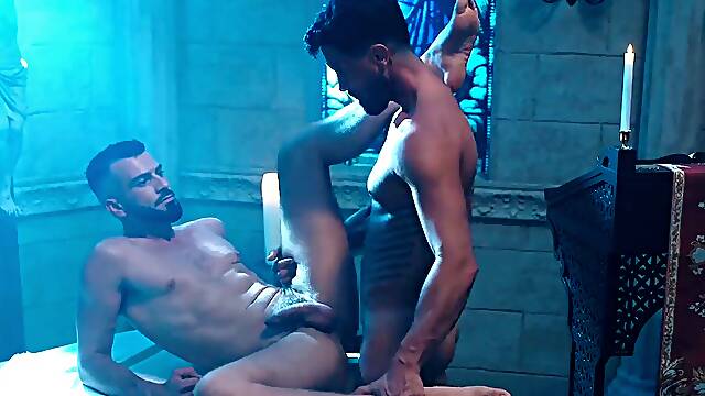 Stop Time wish orgy - straight Guy Dominates Frozen Sissy Boy